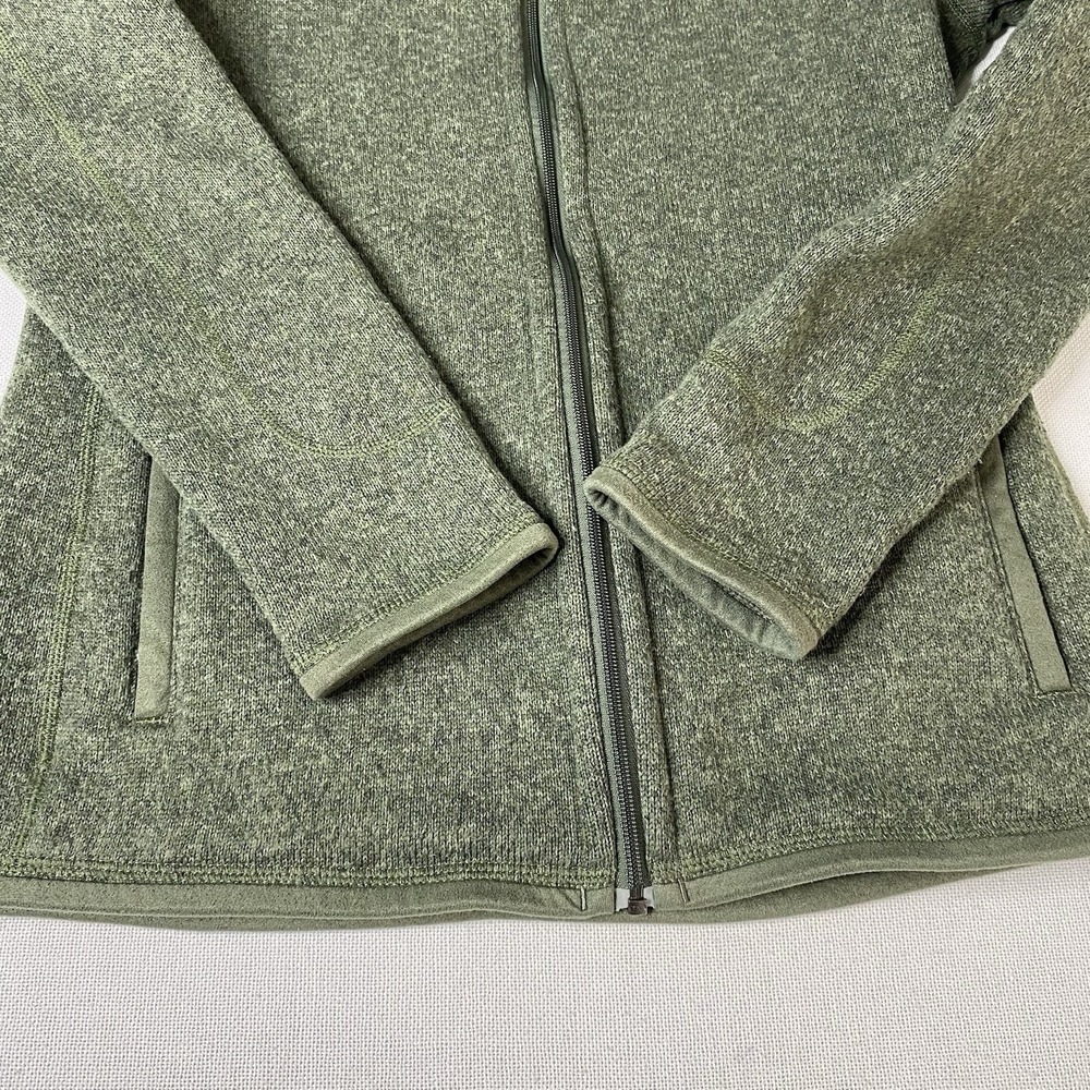 Patagonia Better Sweater Jacket Womens Small Olive Green Full Zip Fleece Pockets - Picture 8 of 16